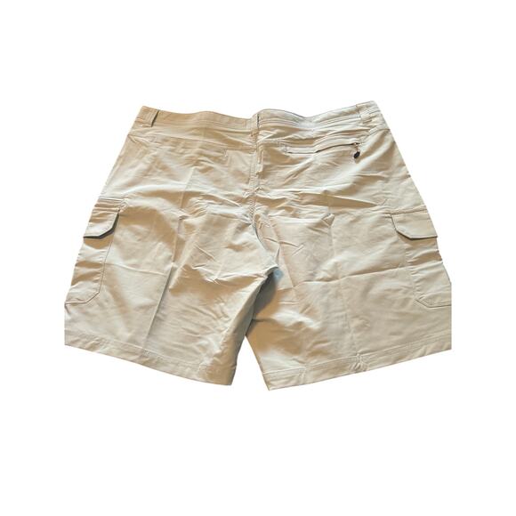 NWOT George Men's Tan Shorts 4% Spandex Pockets Size 46 - Picture 2 of 5